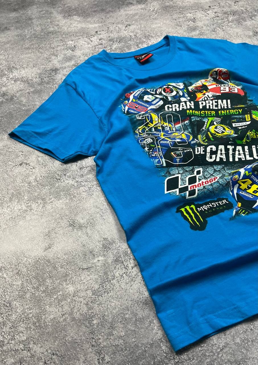 Vintage Vintage Moto Racing Motogp Monster Gran Premi De Catalunya Size US S / EU 44-46 / 1 - 2 Thumbnail