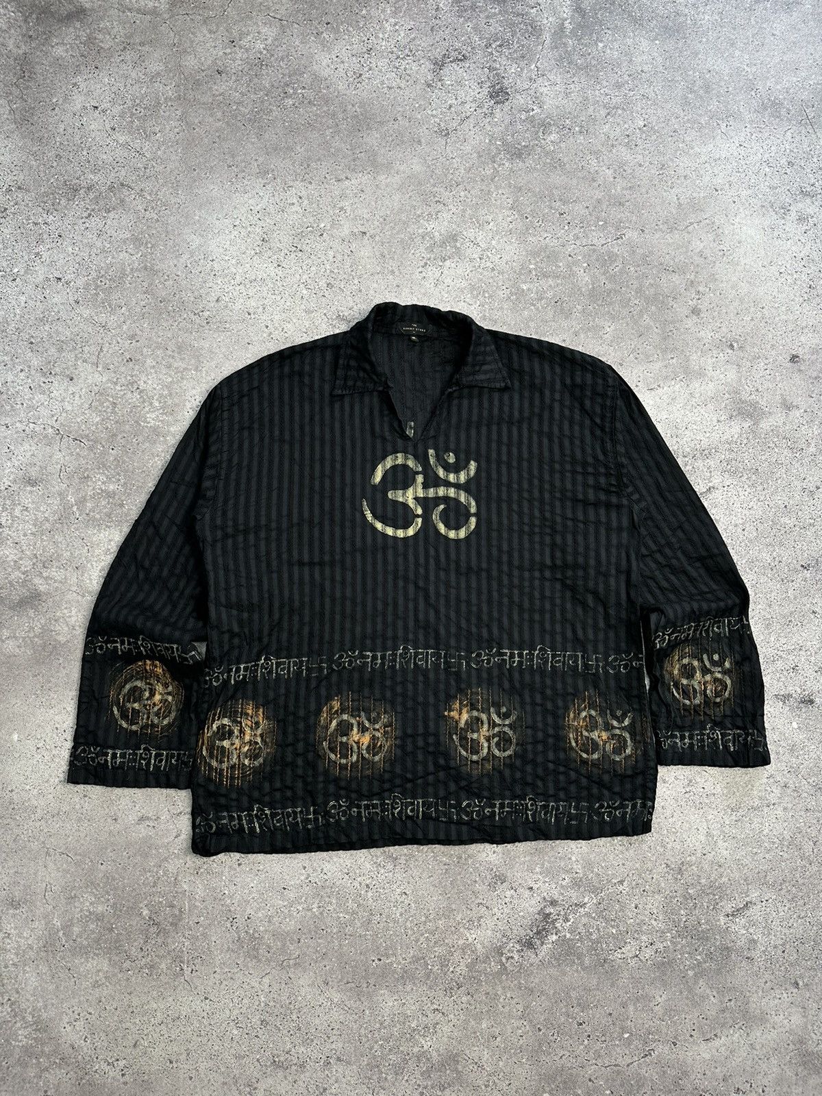 Japanese Brand × Vintage Vintage Avant Garde Long Sleeve Distressed Y2K Archival Punk Size US L / EU 52-54 / 3 - 2 Thumbnail