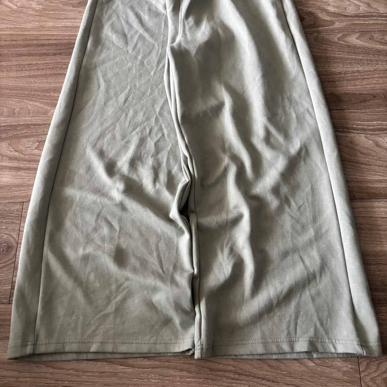 Vintage Crazy Vintage Y2K/2000s Baggy Sage Green Sweatpants! Fits S Size 28" / US 6 / IT 42 - 5 Thumbnail