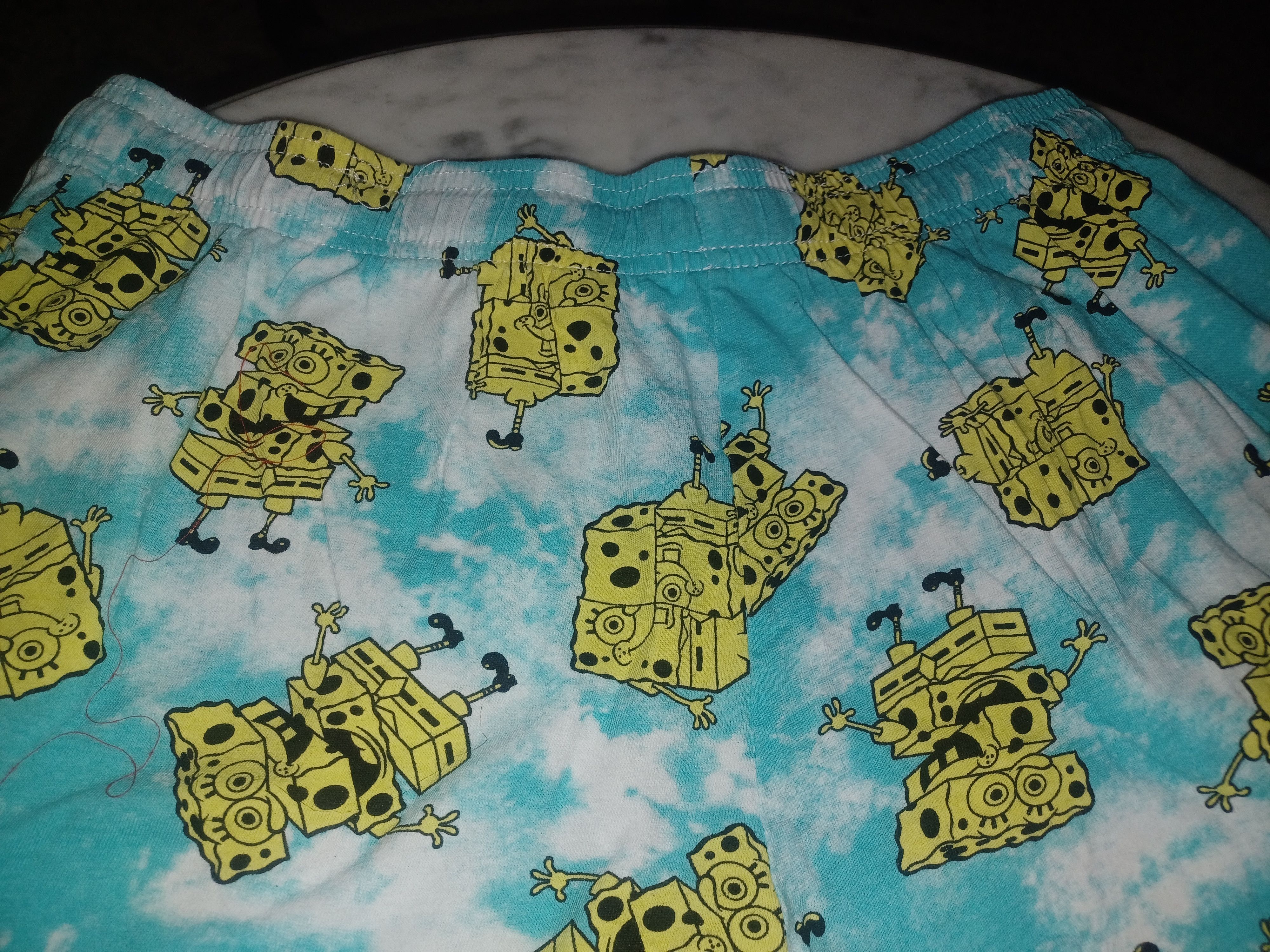 Other Sponge Bob Square Pants Men's Sleep Shorts Small Size US 30 / EU 46 - 5 Thumbnail