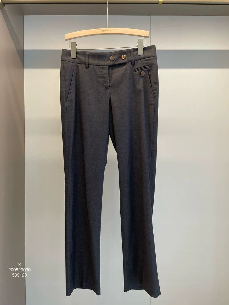 Brunello Cucinelli Brunello Cucinelli Wool Casual Pants - dmc Size US 36 / EU 52 - 1 Thumbnail
