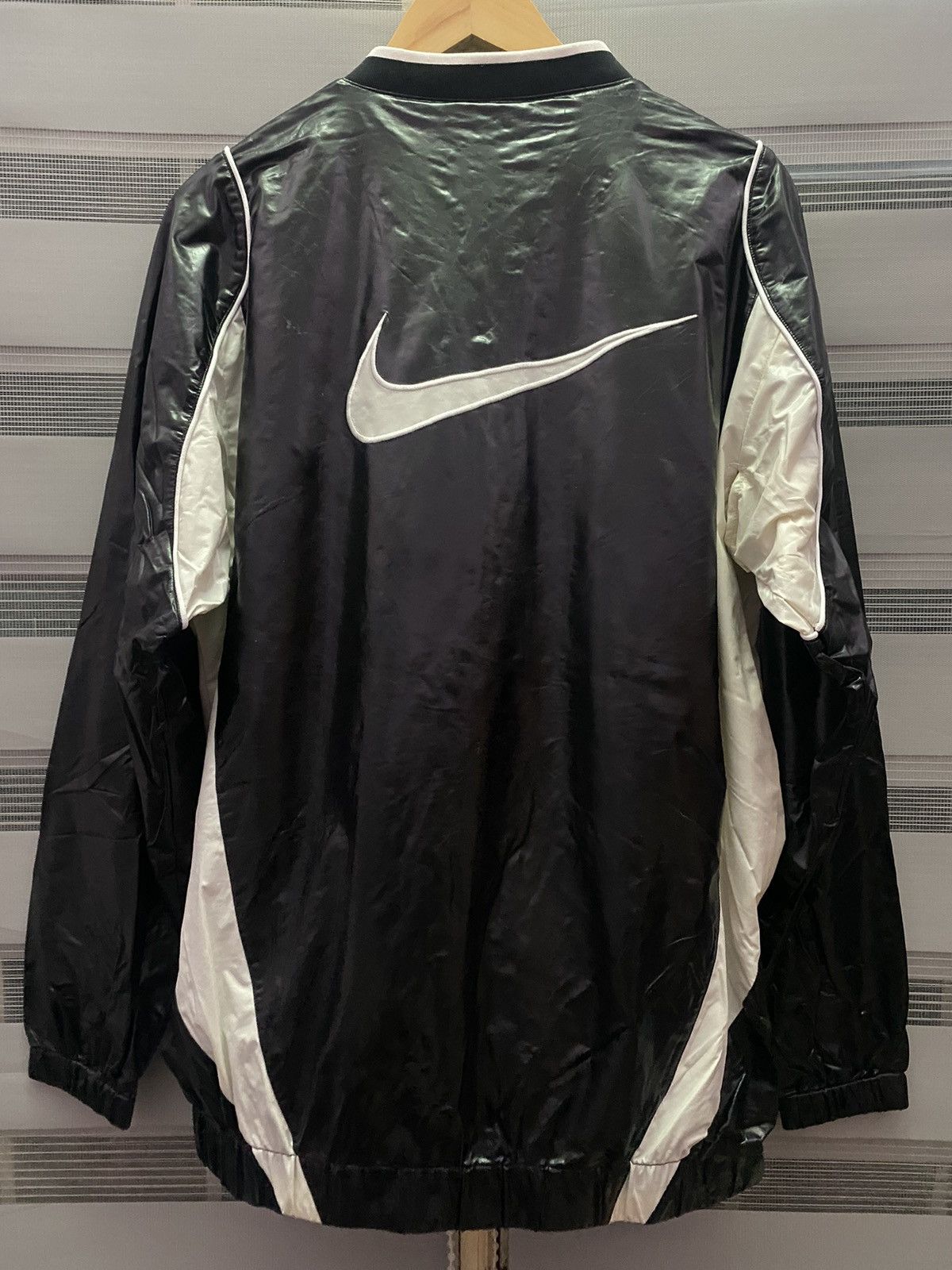 Nike Vintage Nike Track Jacket Big Swoosh Y2K Size US XL / EU 56 / 4 - 1 Thumbnail