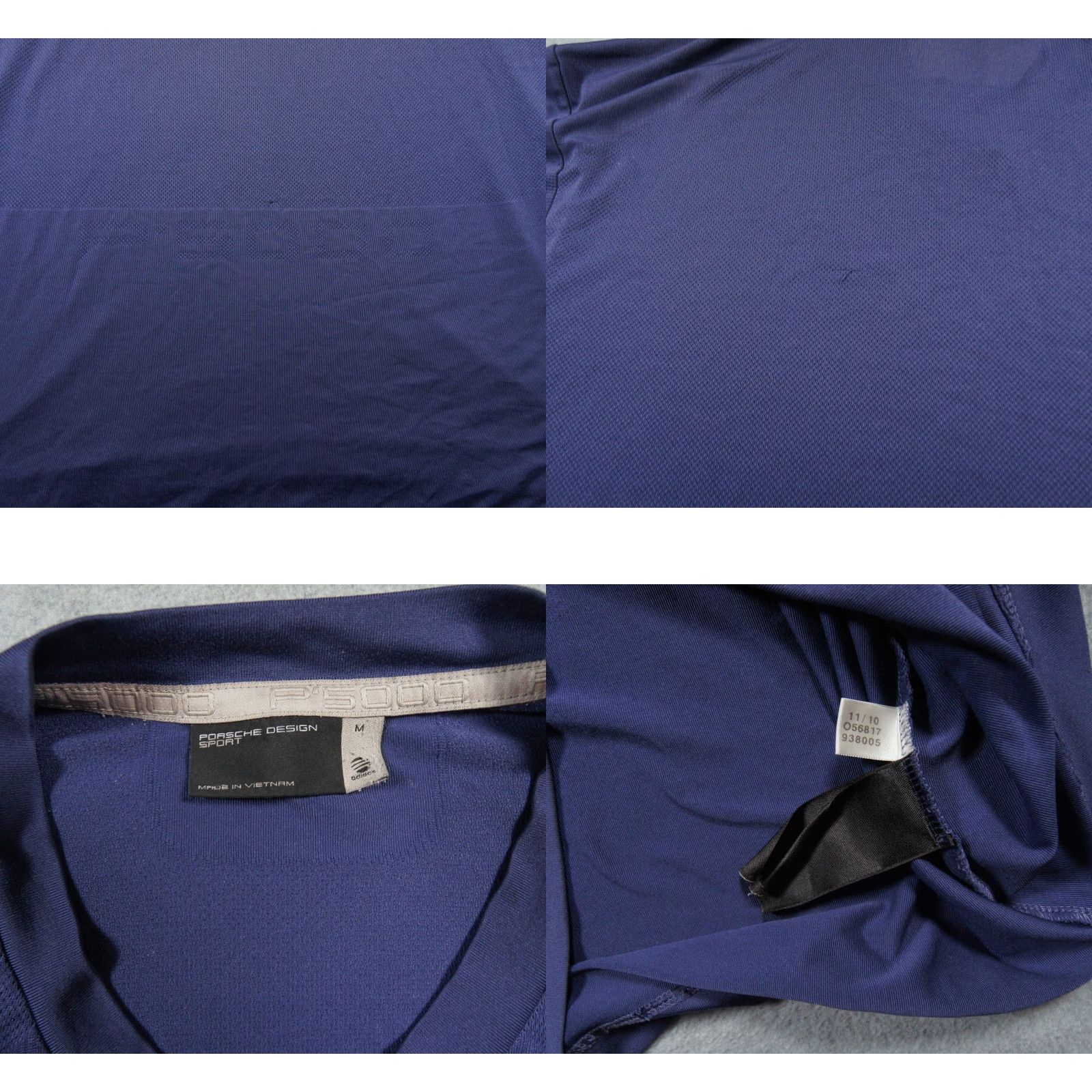 Adidas adidas Porsche Design Sport Shirt Mens Medium Blue P5000 Activewear Gym Fits XL Adidas Size US M / EU 48-50 / 2 - 8 Thumbnail