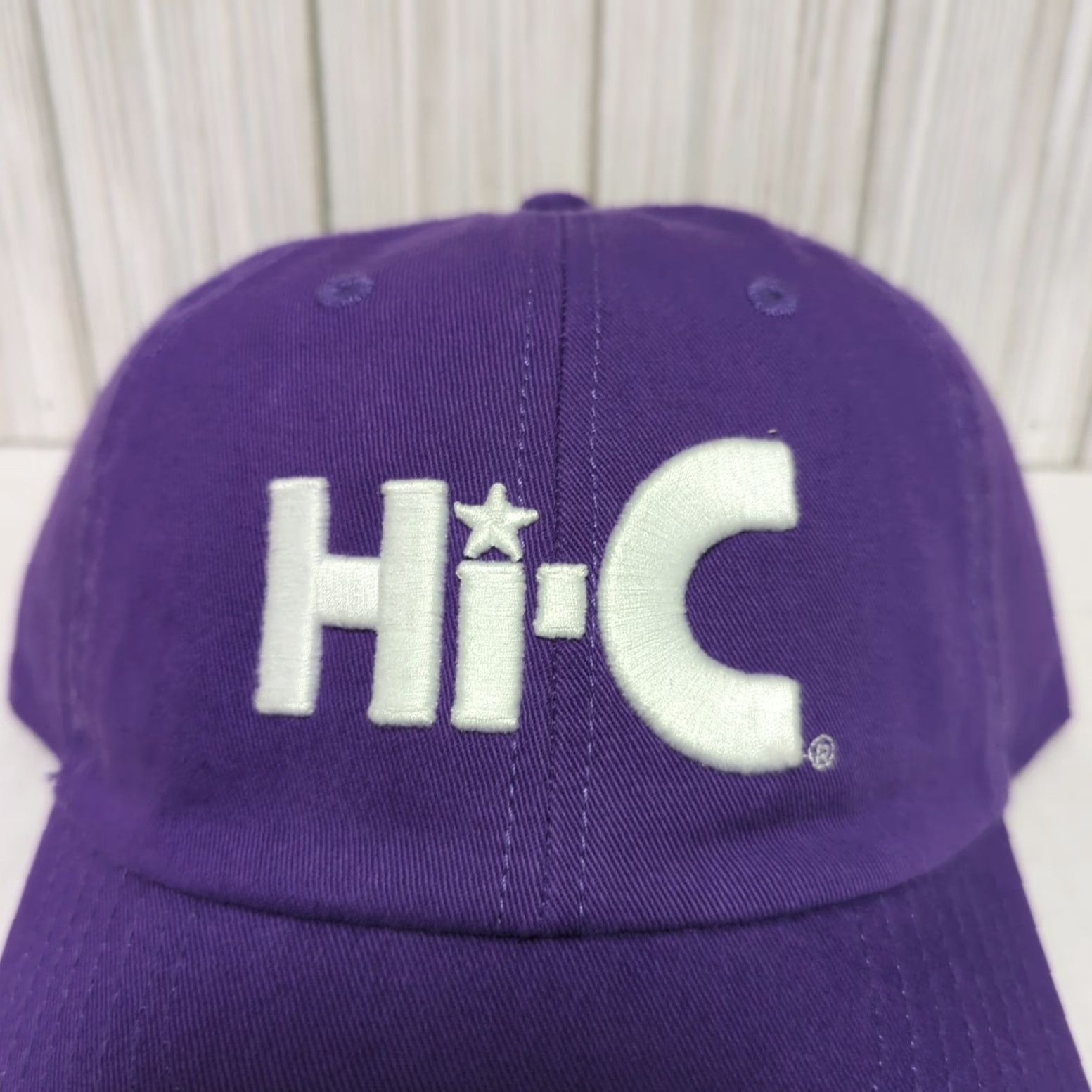 American Needle American Needle Hat Cap Strap Back Coca Cola Hi-C Purple Drink Baseball Cap Mens Adjustable Breathable Cotton Polyester One Size Classic Vintage No Size ONE SIZE - 4 Thumbnail