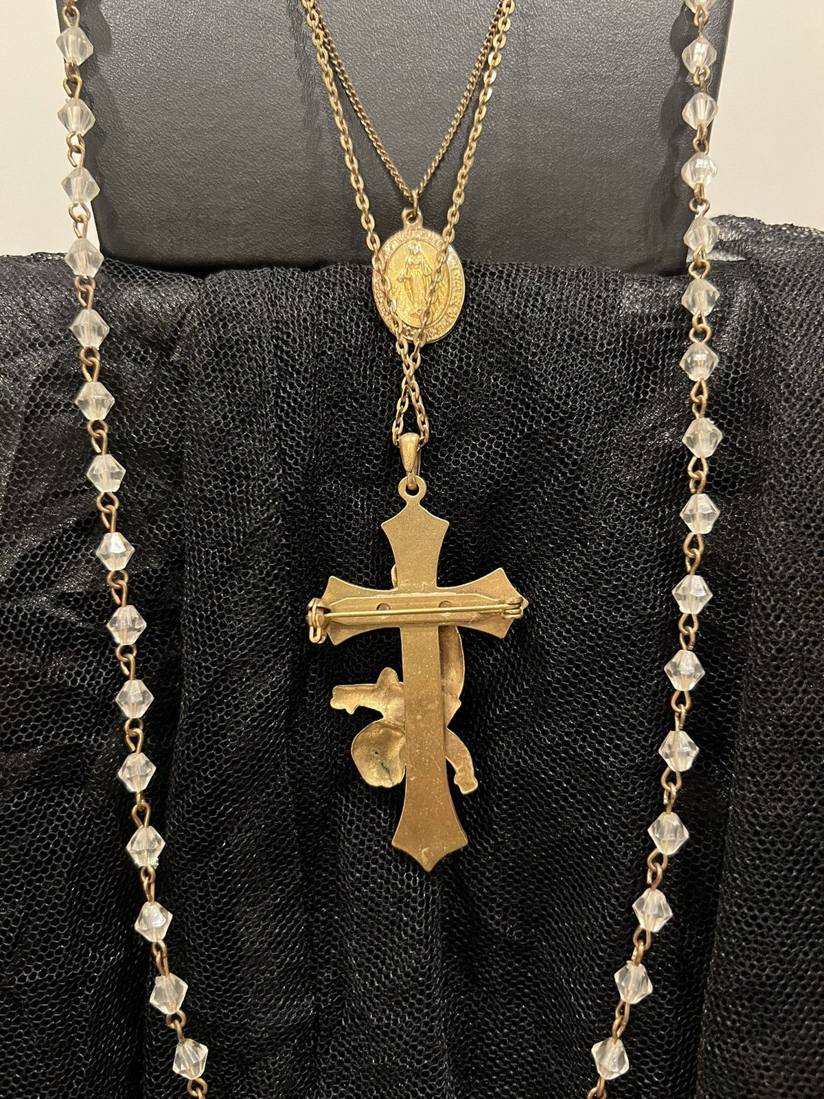 Japanese Brand Vintage Falling Angel Layered necklace 🧝🏻‍♀️ Size ONE SIZE - 5 Thumbnail