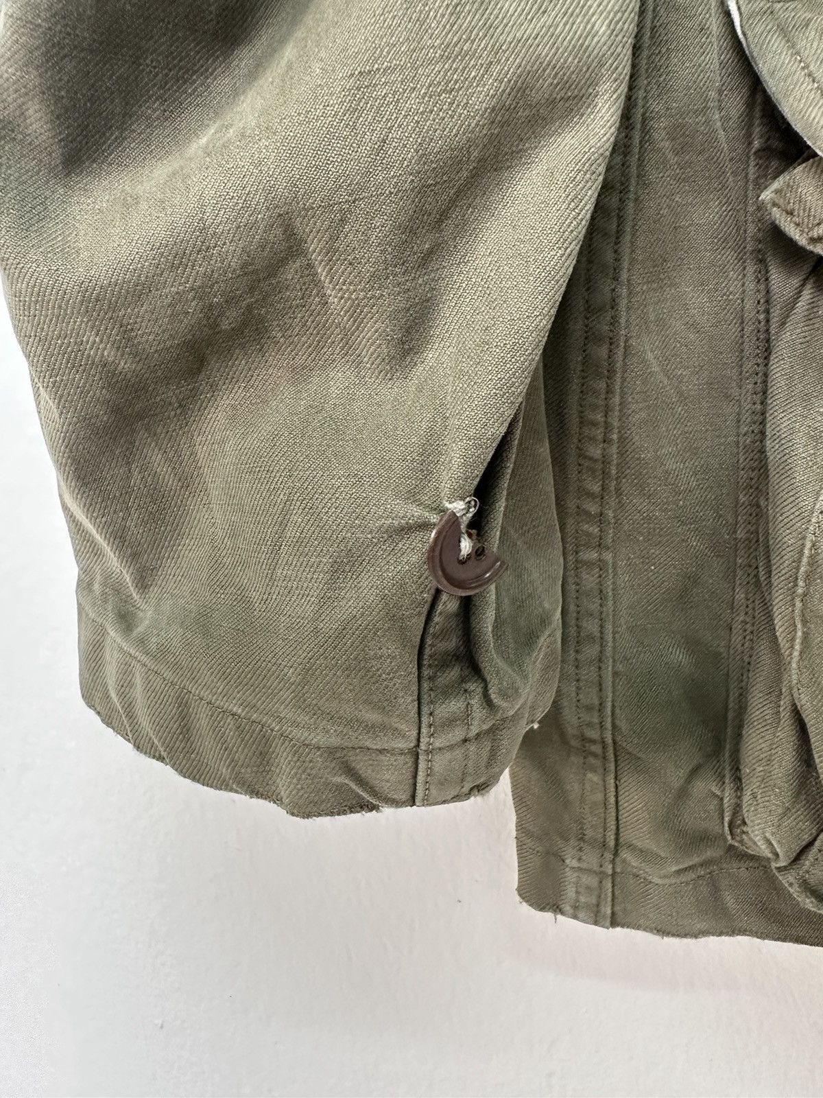 Vintage True Vintage Circa 50s France Armee OG Military Jacket Size US L / EU 52-54 / 3 - 13 Thumbnail