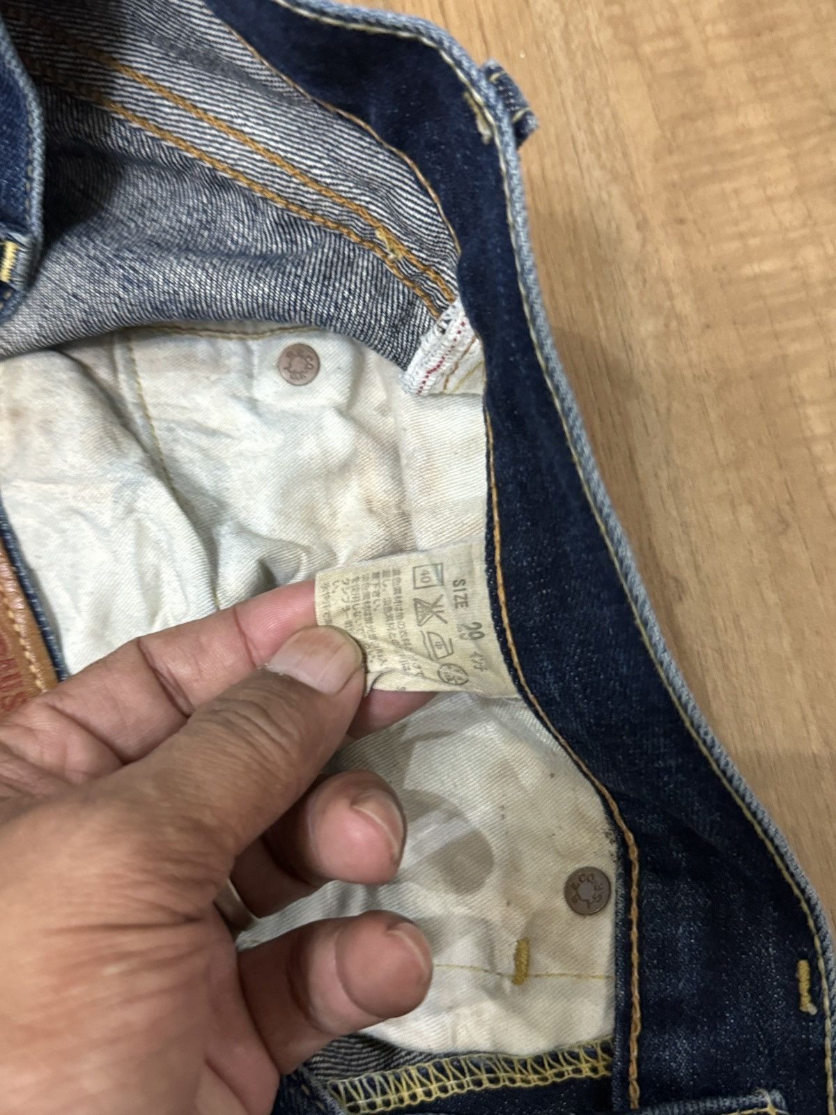Levi's × Levi's Vintage Clothing VINTAGE LEVIS 503 SELVEDGE JEANS Size US 30 / EU 46 - 5 Thumbnail