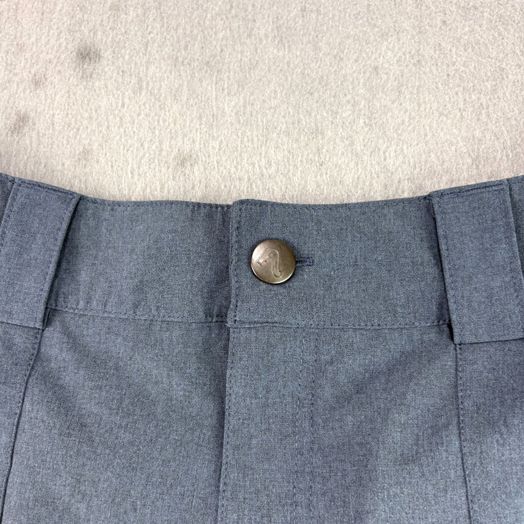 Flylow Flylow Shorts Mens Medium Blue Chino Performance Stretch Outdoor Hiking Biking Size US 31 - 2 Thumbnail