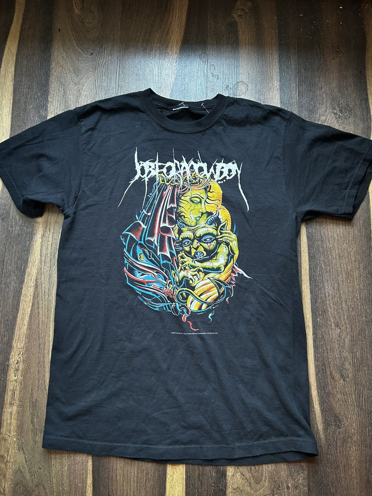 Band Tees Vintage 2009 Job for a cowboy rock metal band tshirt Size US M / EU 48-50 / 2 - 1 Thumbnail