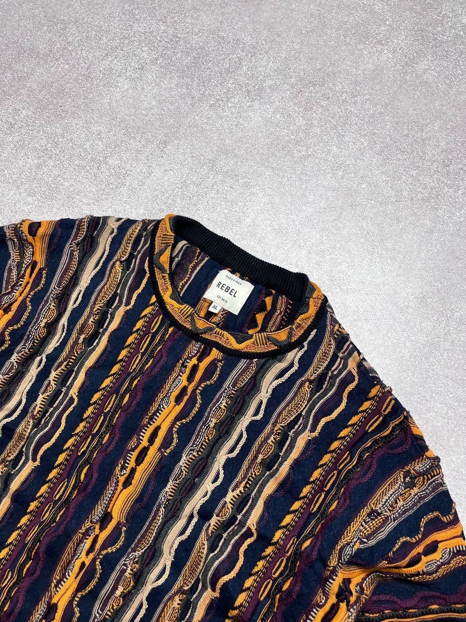 Coogi × Vintage Vintage Coogi Style Hard Knit Sweater XL Size US XL / EU 56 / 4 - 2 Thumbnail