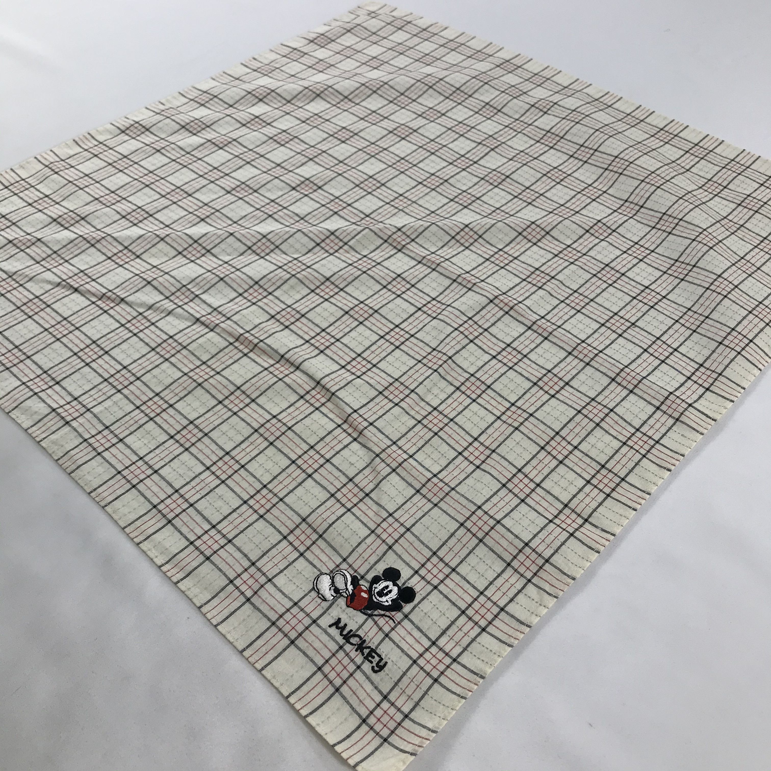 Mickey Mouse × Vintage Mickey Mouse Bandana / Handkerchief / Neckerchief - S1820 Size ONE SIZE - 2 Thumbnail