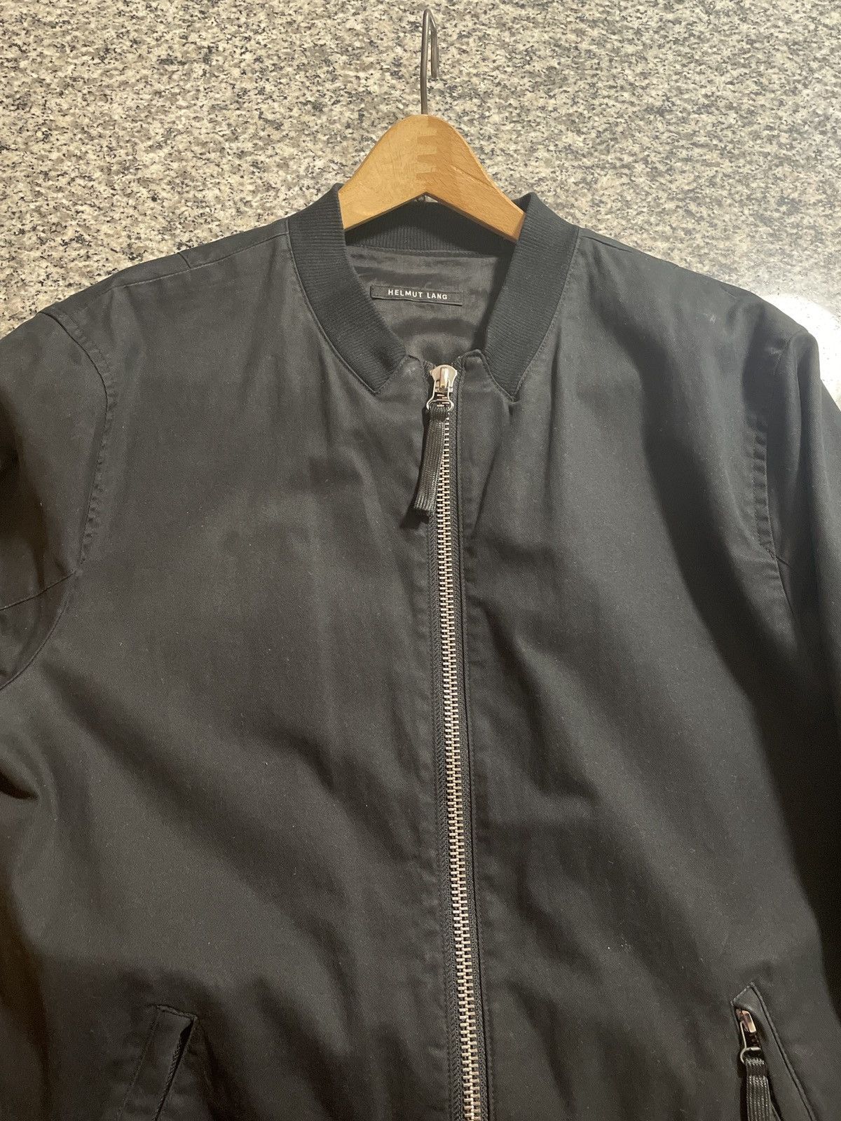 Helmut Lang Helmut Lang Cotton Bomber - Medium Size US M / EU 48-50 / 2 - 3 Thumbnail