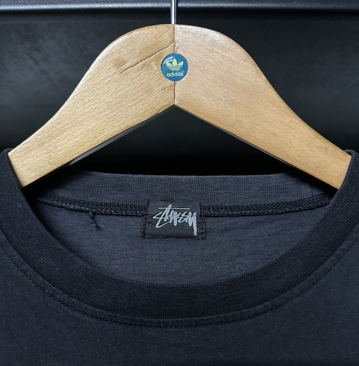 Stussy Vintage 80s Stussy Stickman Single Stitches Faded Tee Size US M / EU 48-50 / 2 - 8 Thumbnail