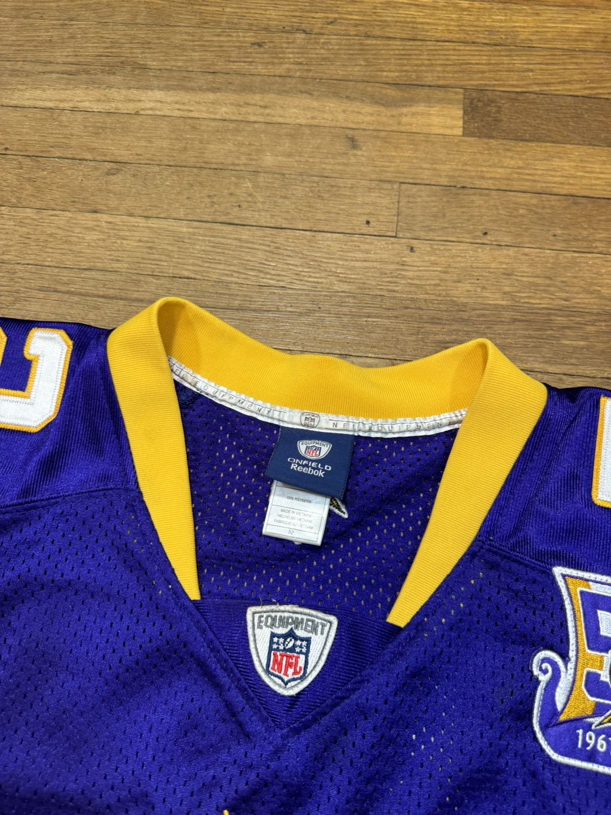 NFL Chad Greenway Minnesota Vikings Jersey Size US XL / EU 56 / 4 - 7 Thumbnail