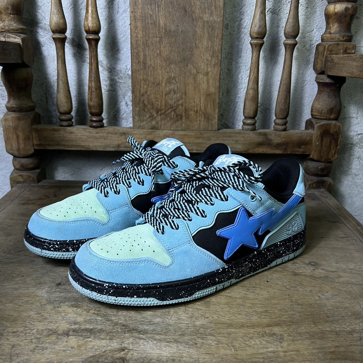 Bape BAPE SK8 STA #6 "Blue Green" (Sax/Mint) Size US 10 / EU 43 - 2 Thumbnail