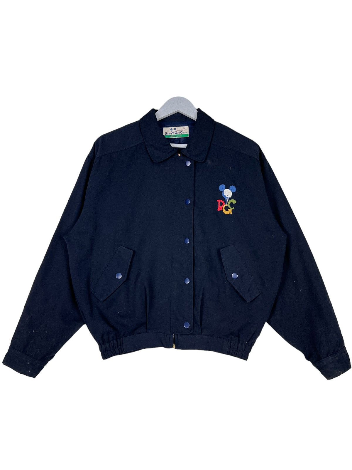 Disney 🔥 VINTAGE DISNEY GOLF CLASSIC BOMBER JACKET Size US L / EU 52-54 / 3 - 3 Thumbnail