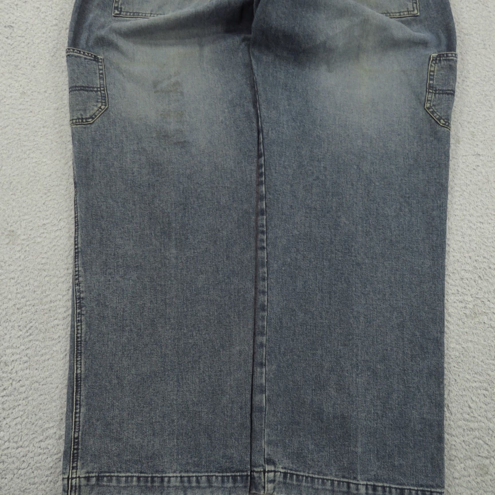 Sean John VINTAGE Sean John Jeans 5-Pocket Cargo Wide-Leg 34 Men Denim Blue 90s Grunge Hip Hop 32 Inseam Harvested in Hong Kong Mens Size US 34 / EU 50 - 4 Thumbnail