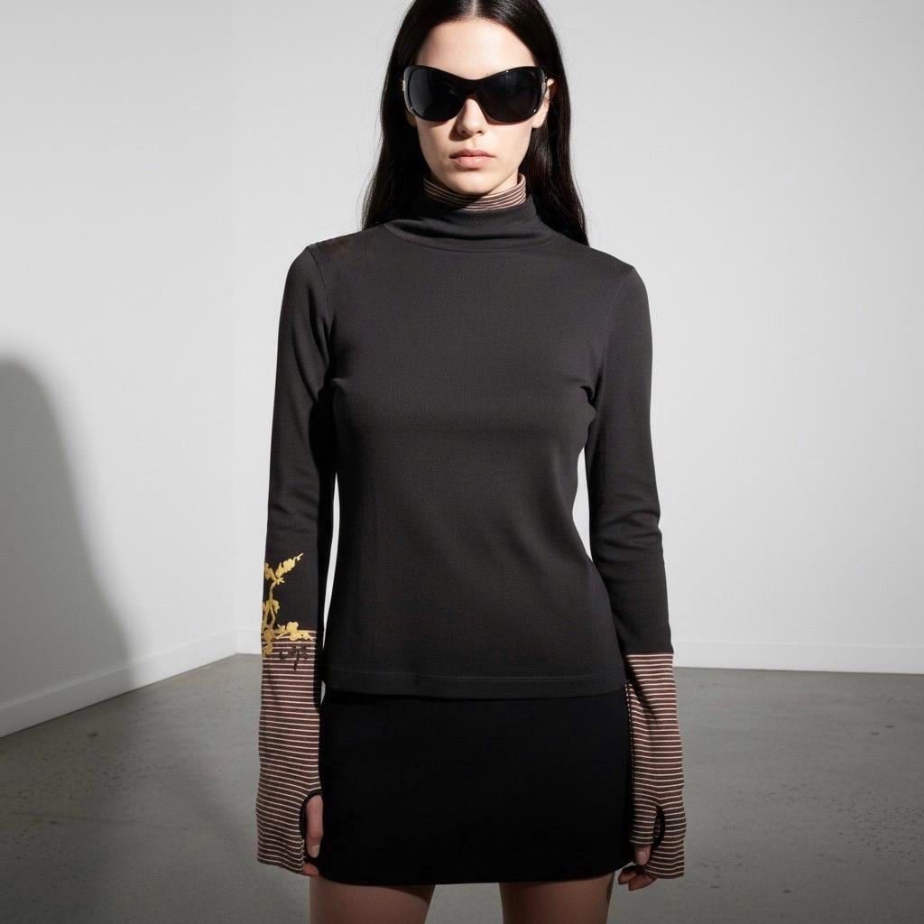 Cop Copine The Cop Copine Striped Top Size ONE SIZE - 1 Thumbnail