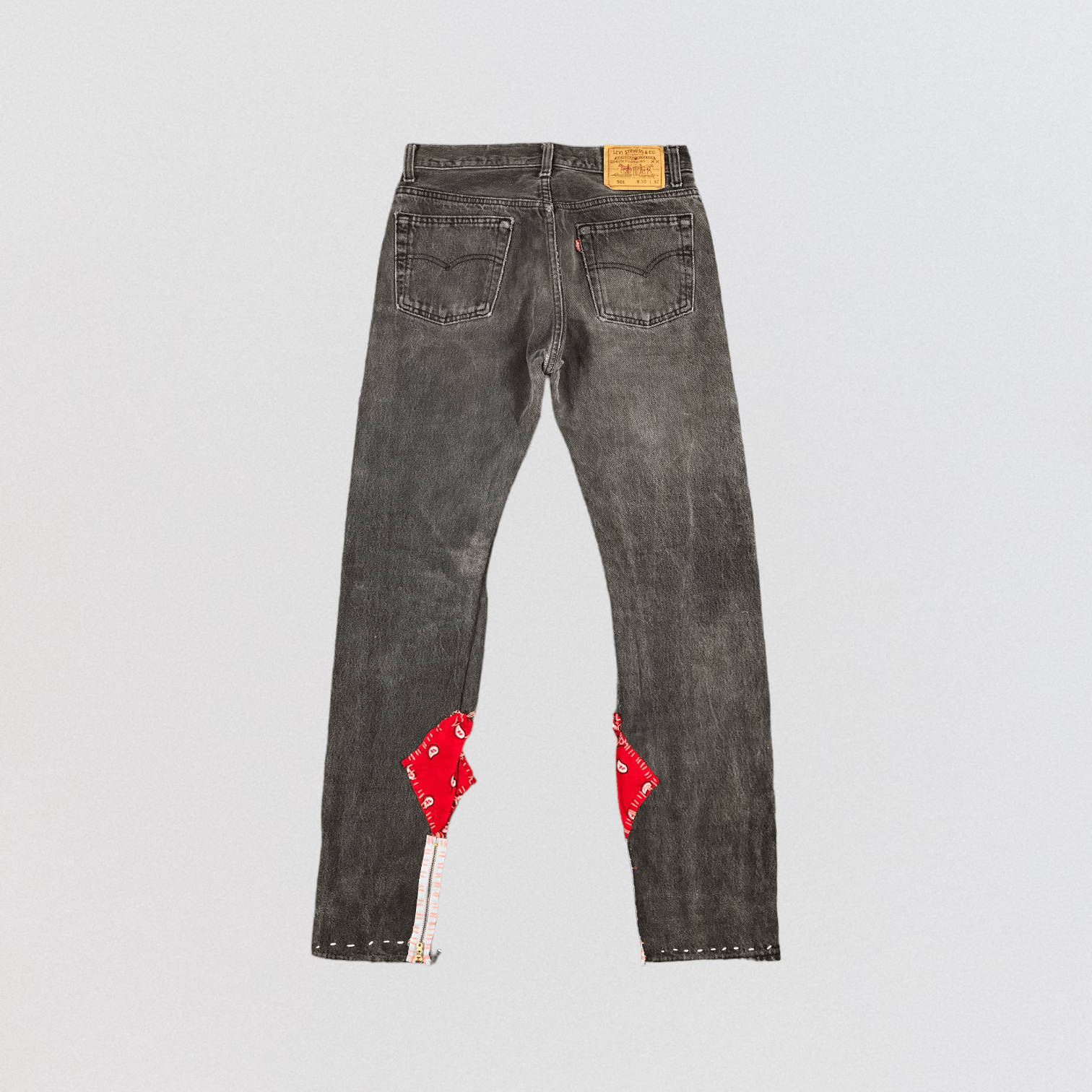 Levi's Vintage 90s Levis 501 Earth Tone Jeans-JM1584 Size US 30 / EU 46 - 3 Thumbnail