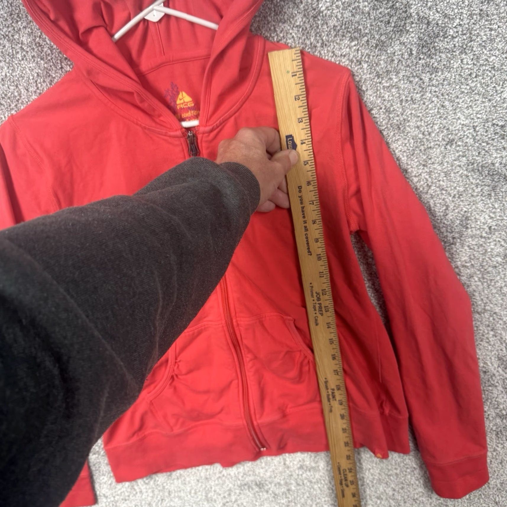 Nike VINTAGE Nike ACG Hoodie Sz M Full Zip Outdoor Performance Mens Womens Size M / US 6-8 / IT 42-44 - 3 Thumbnail