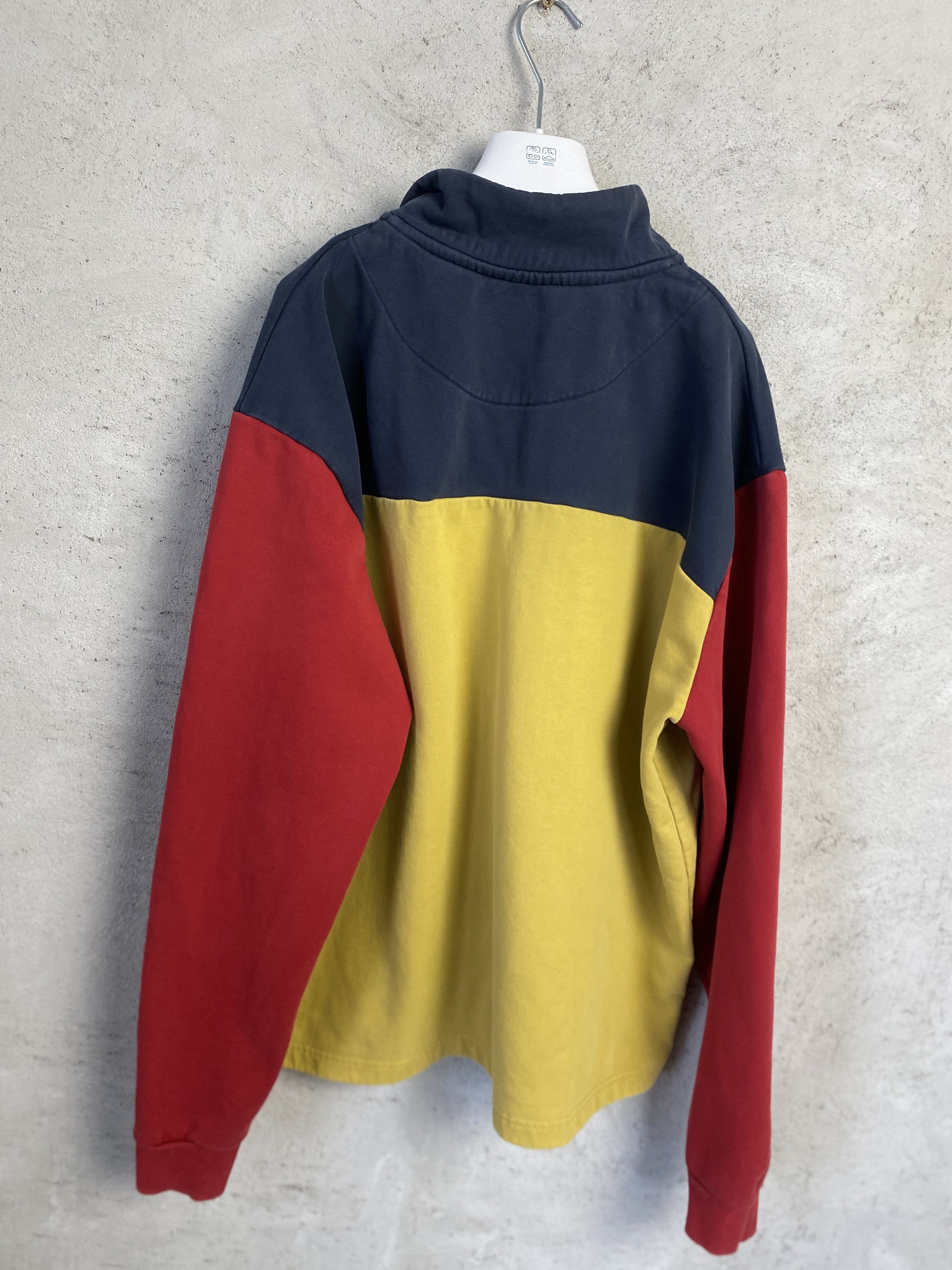 Karl Kani Karl Kani big logo quarter zip sweatshirt crewneck skate rap Size US L / EU 52-54 / 3 - 6 Thumbnail