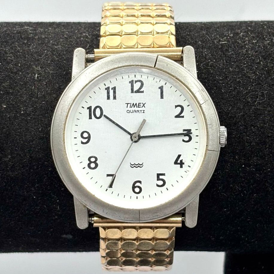 Timex Vintage Silver & Gold Timex Watch Size ONE SIZE - 1 Thumbnail