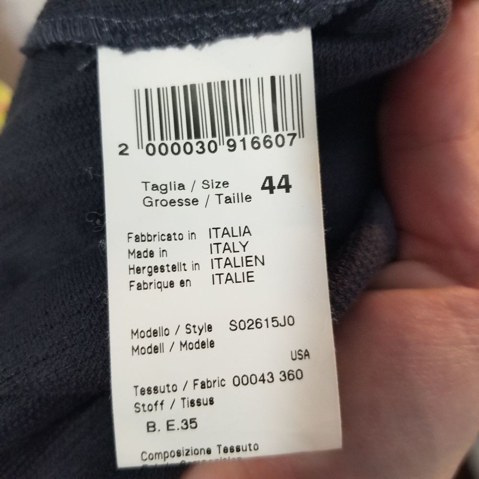 Other Peserico A-Line Gray Dress Solid Career Dress Size L / US 10 / IT 46 - 8 Thumbnail