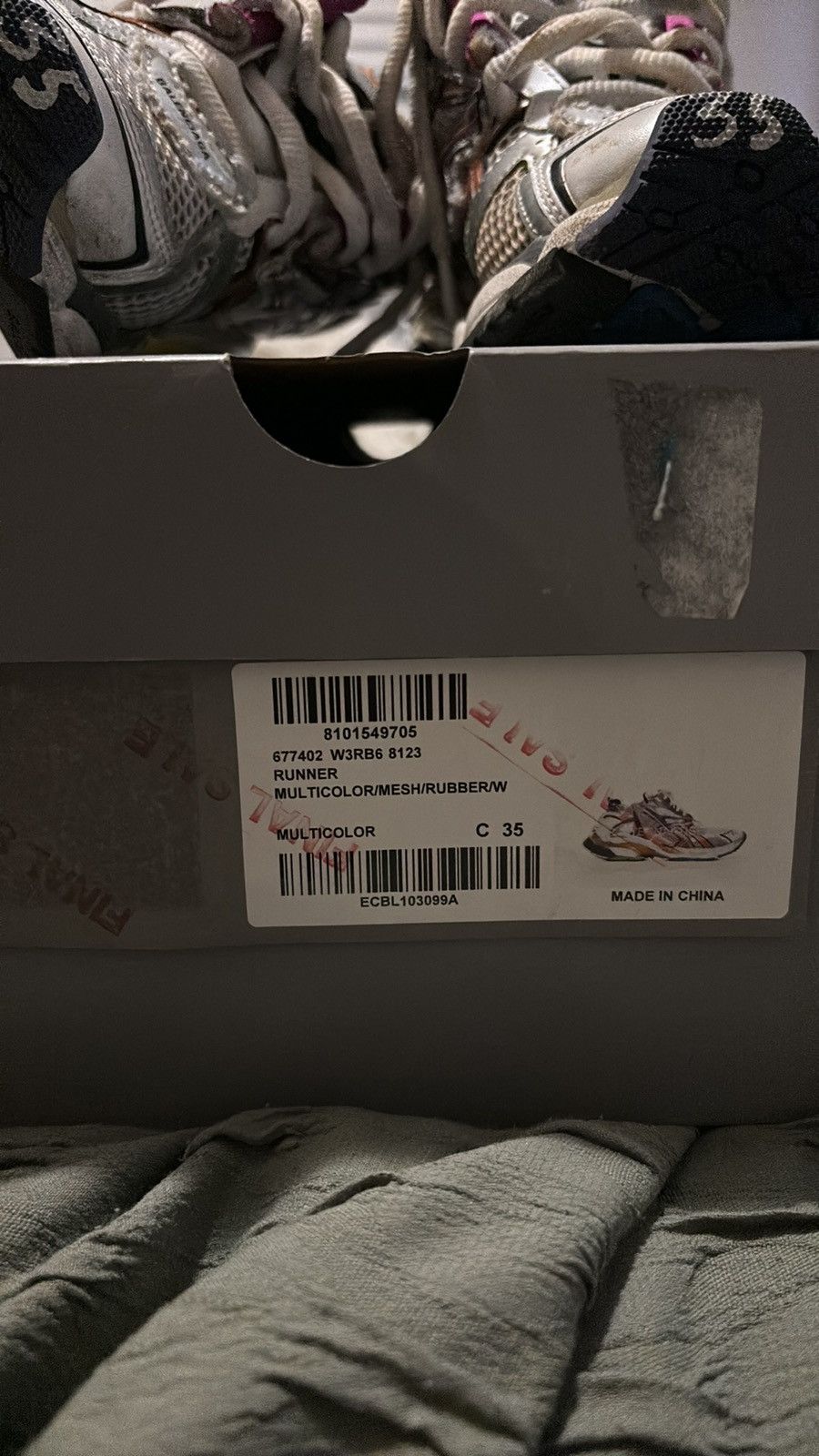 Balenciaga Balenciaga Runners Size US 5 / IT 35 - 3 Thumbnail