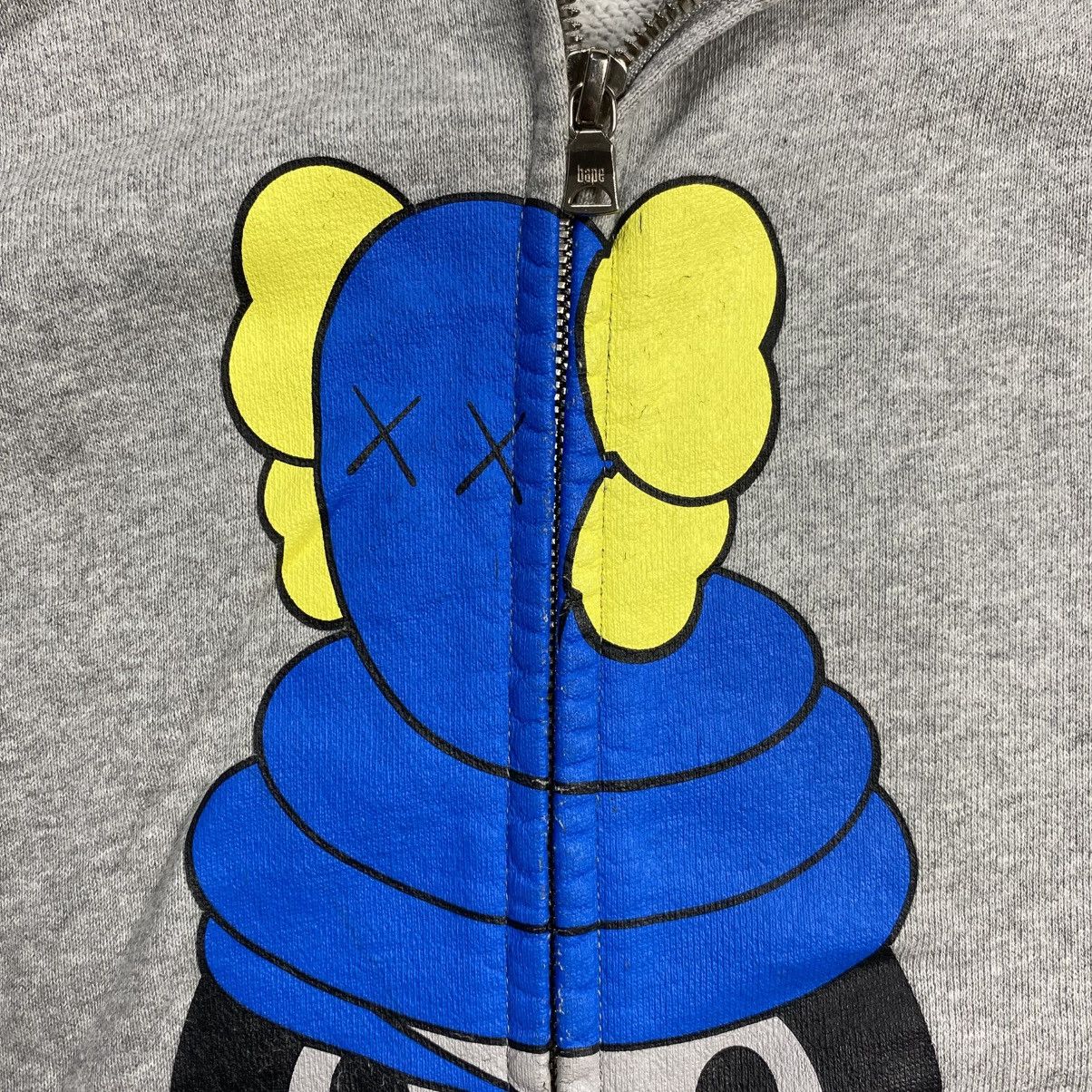 Bape × Kaws Bape x Kaws full zip hoodie Size US L / EU 52-54 / 3 - 8 Thumbnail