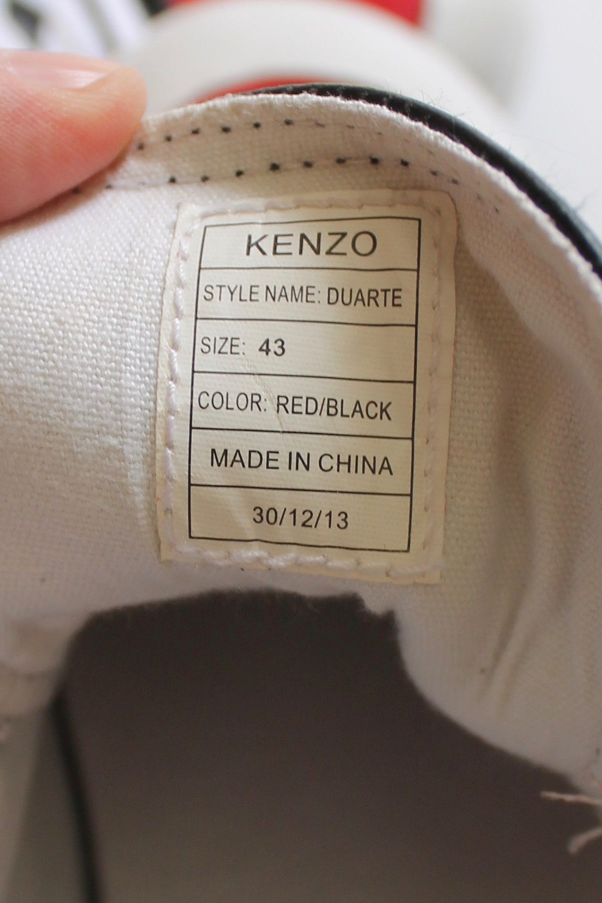 Kenzo KENZO Paris Leather Suede sneakers Size US 10 / EU 43 - 7 Thumbnail
