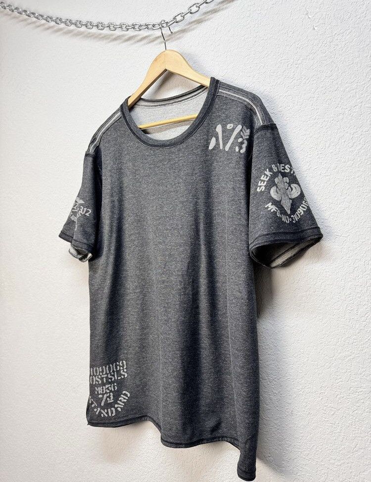 Affliction Affliction Vintage Reversible Double Skull T Shirt Size US XL / EU 56 / 4 - 9 Thumbnail