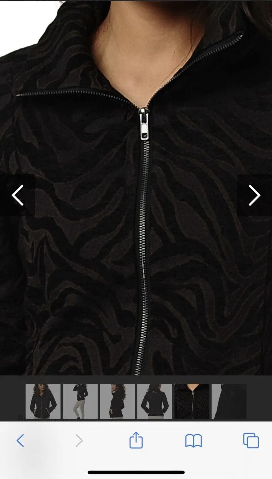 Desigual × Japanese Brand × Missoni DESIGUAL Lilosa Designer Full-Zip Long Sleeve Bomber Coat Down Jacket Size S / US 4 / IT 40 - 20 Thumbnail