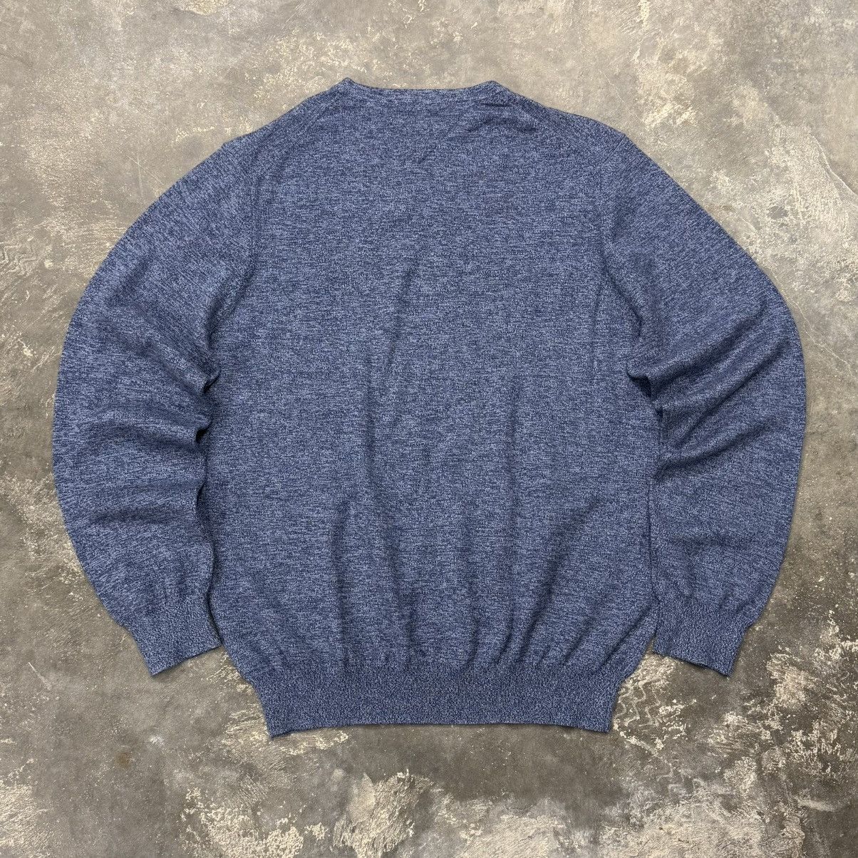 Tommy Hilfiger Tommy Hilfiger Y2K V-Neck Knit Sweater XL Flag Logo Size US XL / EU 56 / 4 - 4 Thumbnail