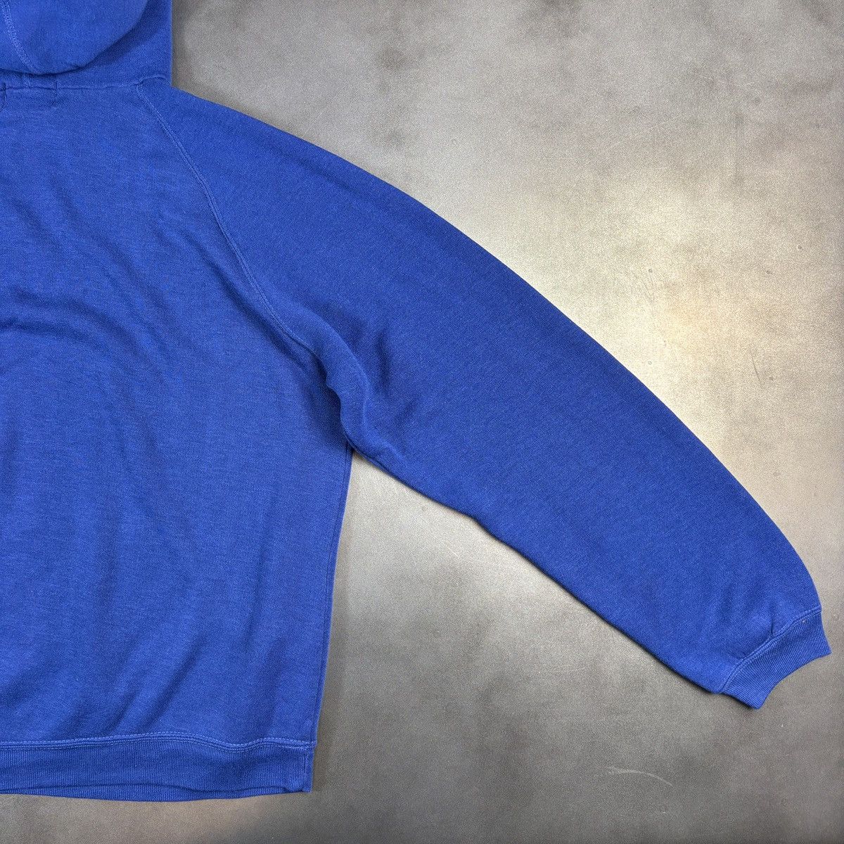 Champion × Other × Vintage 1980s Raglan Hoodie Vintage Pullover Sweatshirt 50/50 Blue Size US M / EU 48-50 / 2 - 10 Thumbnail