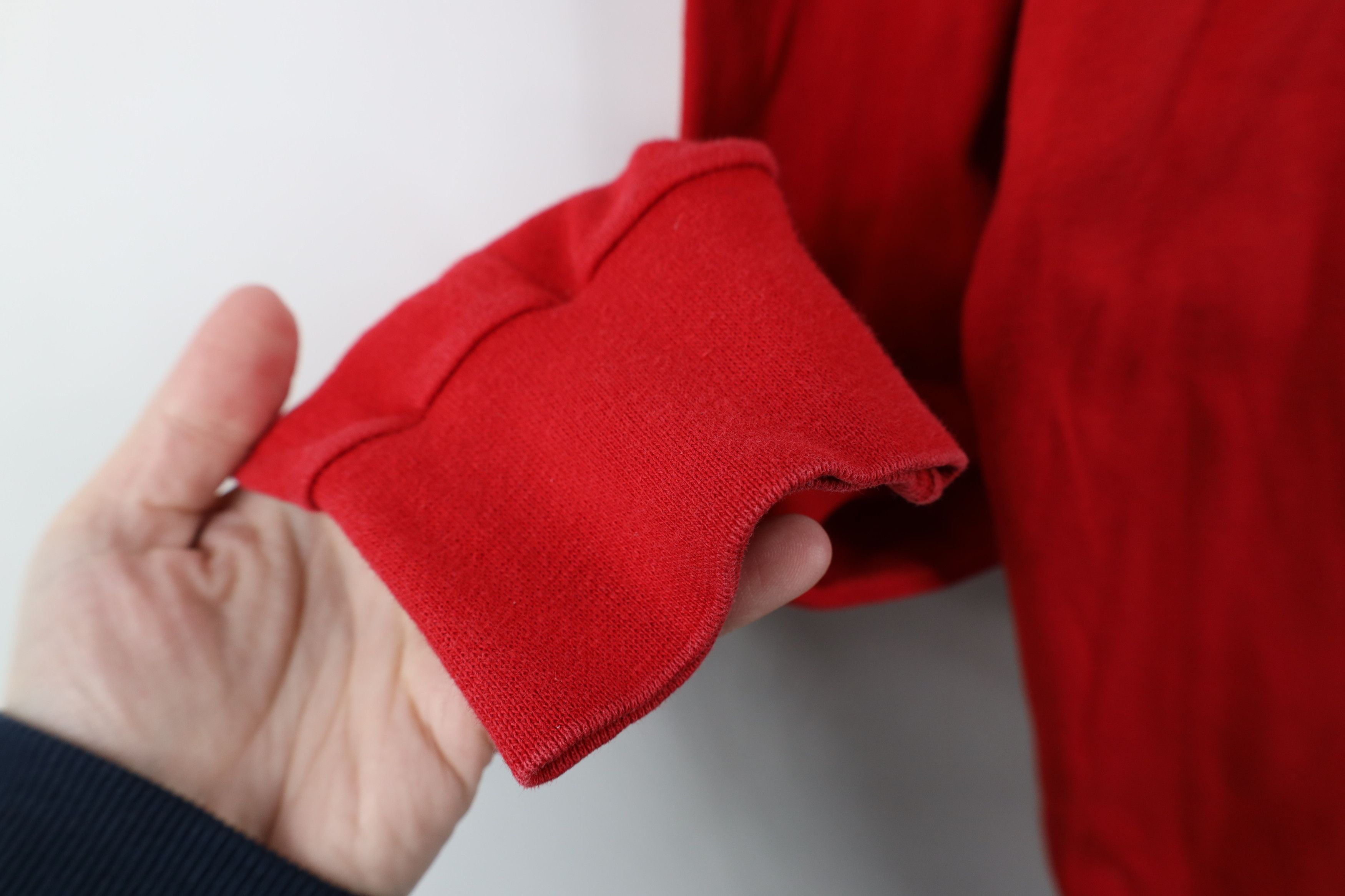 J.Crew × Vintage Vintage 90s J Crew Long Sleeve Turtleneck T-Shirt Red USA Size US XL / EU 56 / 4 - 5 Thumbnail