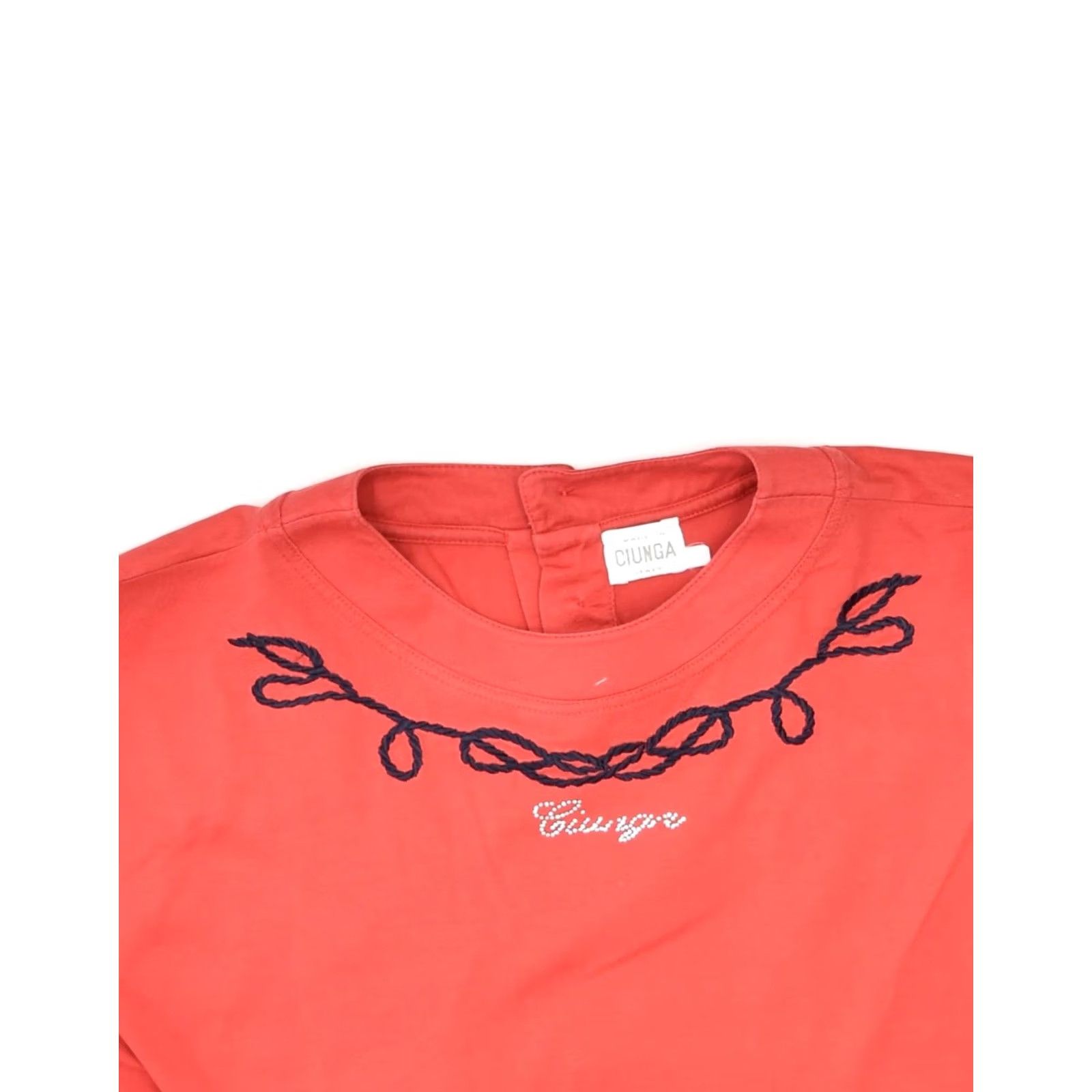 Vintage VINTAGE Womens T-Shirt Top XL Red Cotton UK 18 Size XL / US 12-14 / IT 48-50 - 3 Thumbnail