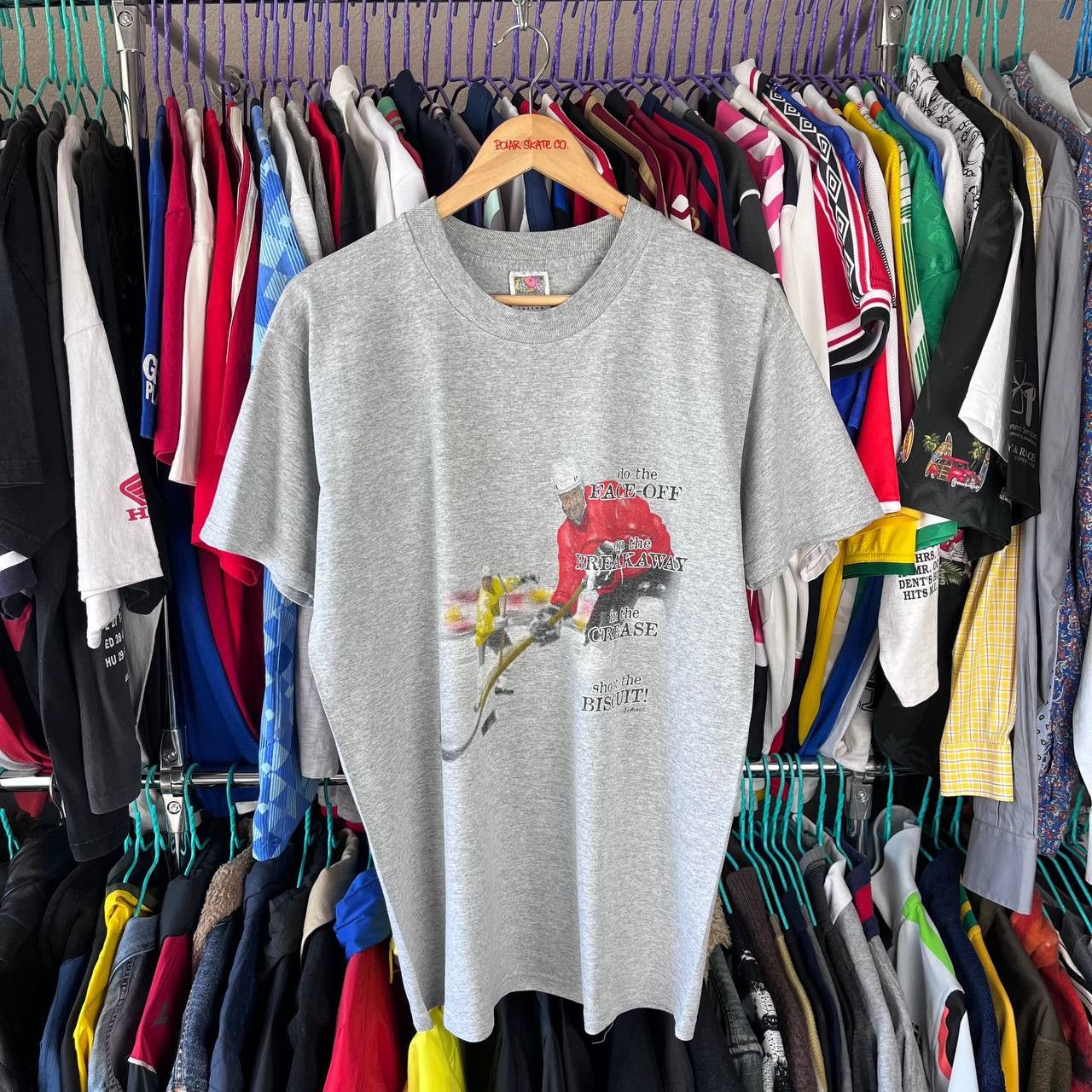 NHL Vintage 90s NHL Hockey Tshirt Size L Size US L / EU 52-54 / 3 - 2 Thumbnail