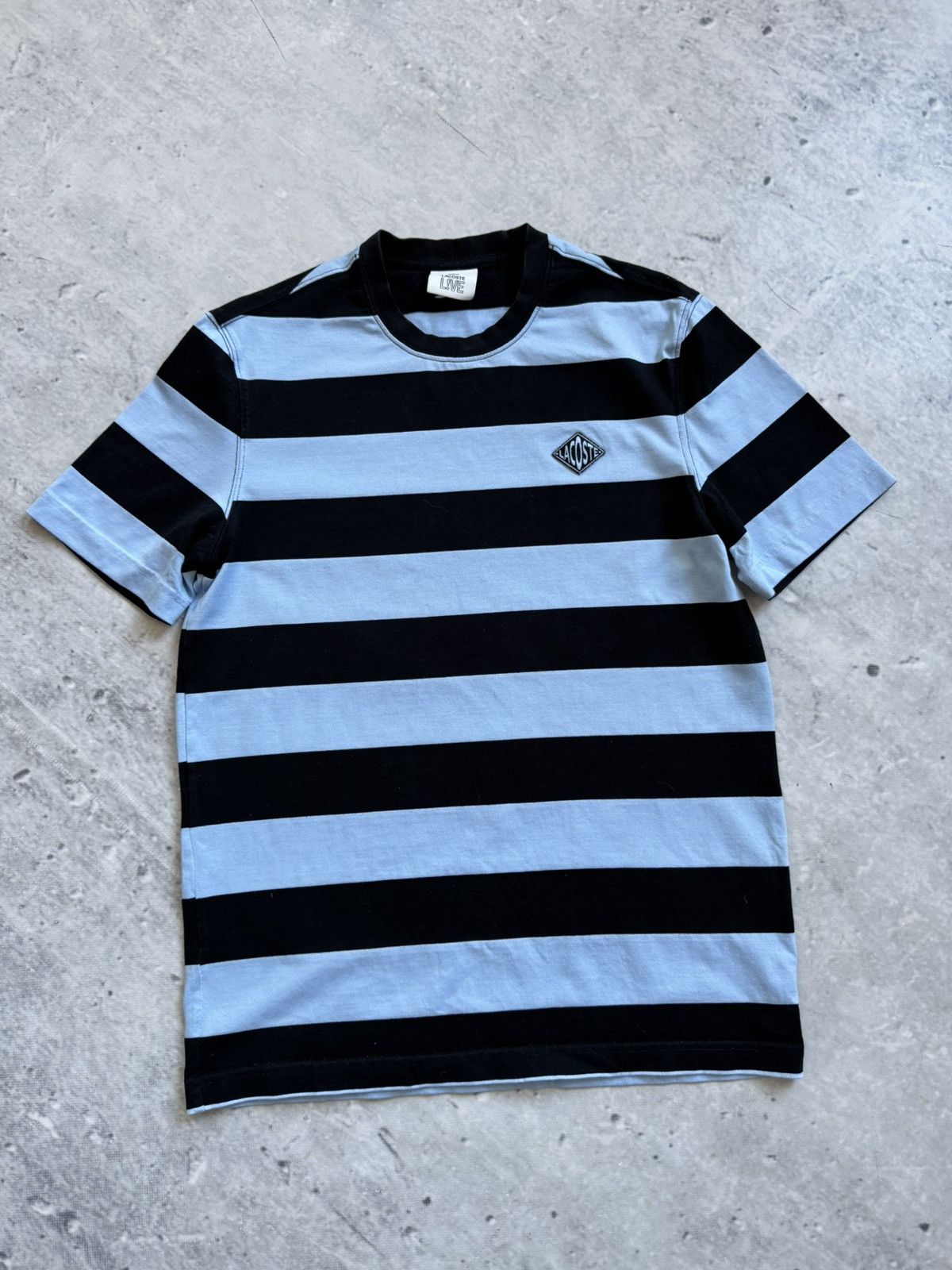 Lacoste Lacoste Live black/blue tee Size US L / EU 52-54 / 3 - 1 Thumbnail