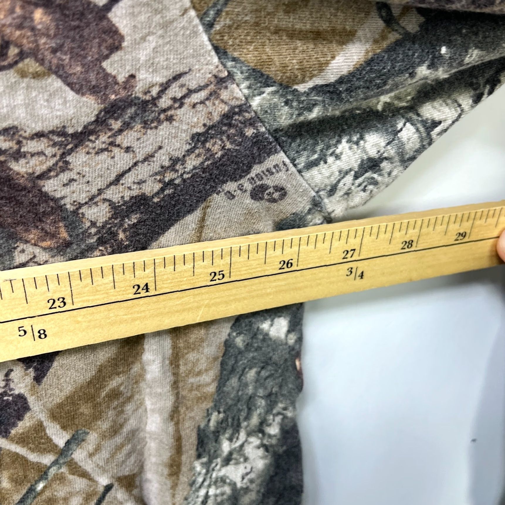 Realtree VINTAGE Realtree Camo Long Sleeve Shirt 2XL Mens Camouflage Knit Cotton 90s Pockets Logo Regular Crew Neck Shirts Size US XXL / EU 58 / 5 - 5 Thumbnail
