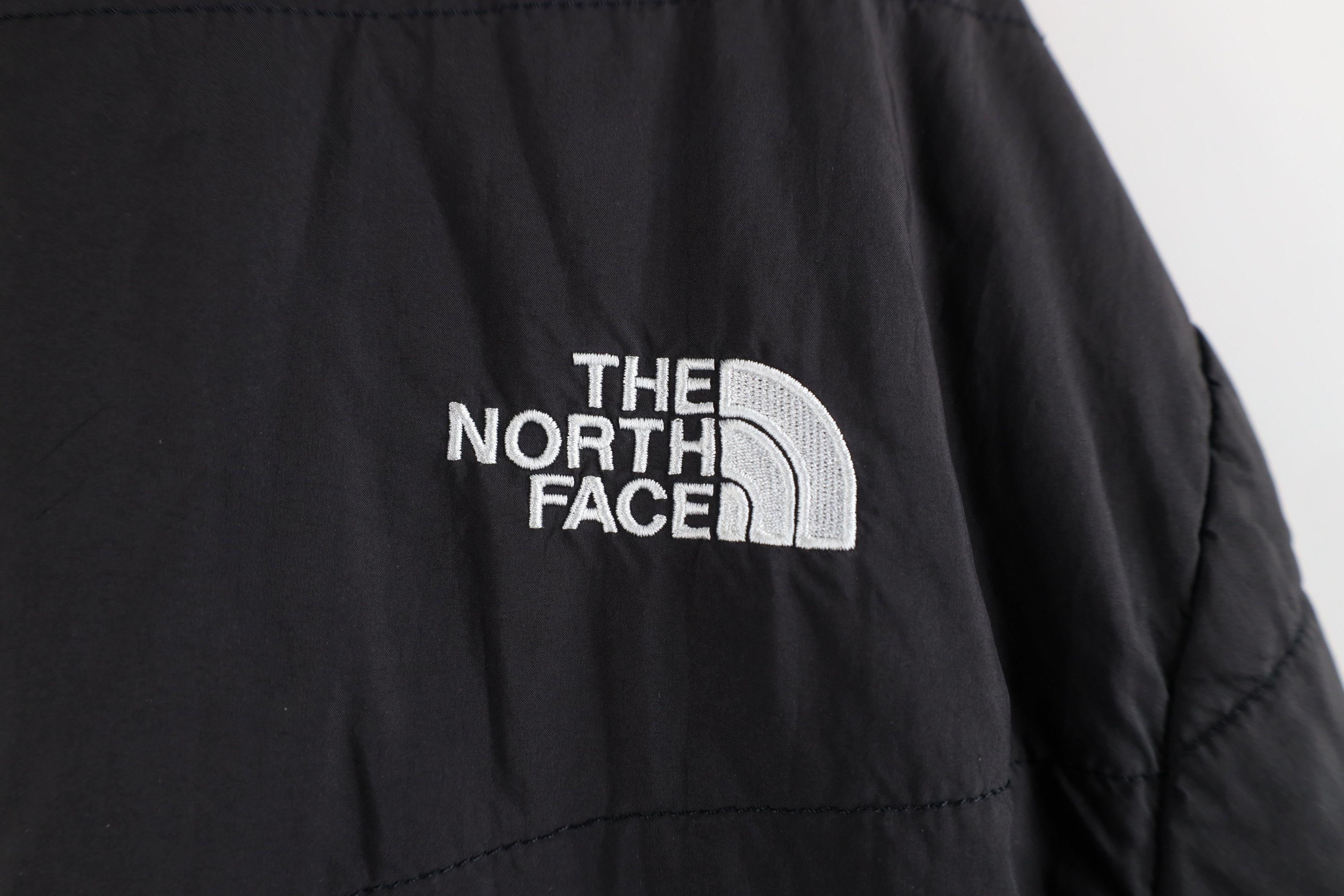 The North Face × Vintage The North Face Spell Out Micro Puffer Full Zip Jacket Size US M / EU 48-50 / 2 - 13 Thumbnail