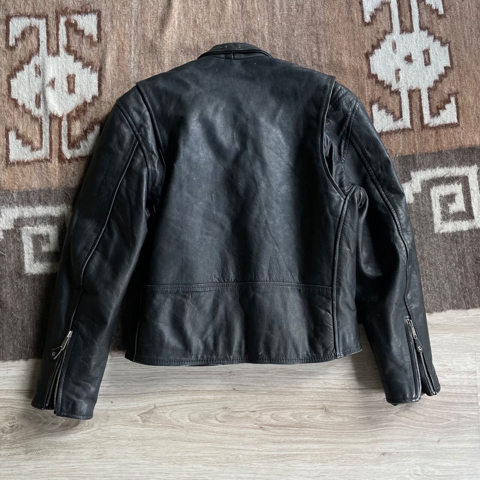 Vintage Akaso Leather Vintage Biker Moto Jacket 9168AC Size US M / EU 48-50 / 2 - 9 Thumbnail