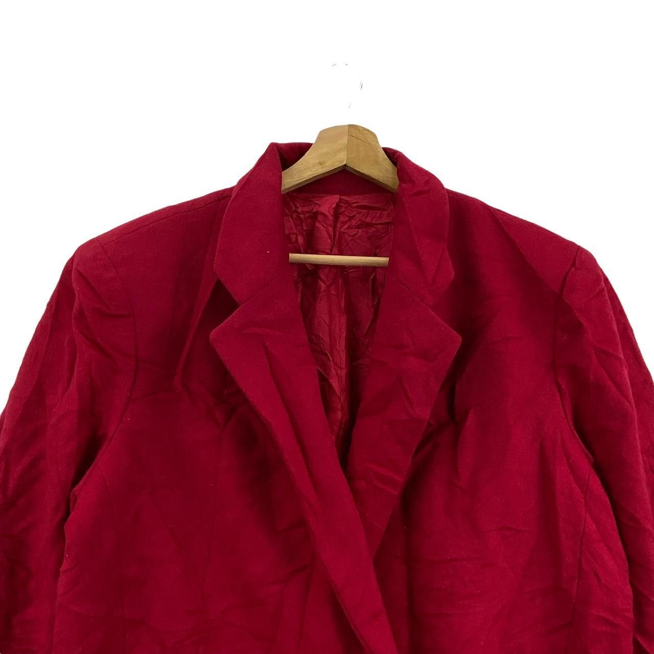 Vintage Vtg LANEROSSI SCHIO Made In ITALY Double Breasted Blazer Size XL / US 12-14 / IT 48-50 - 3 Thumbnail