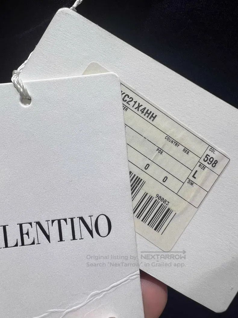 Valentino Valentino Blue long-sleeved sweater Size L / US 10 / IT 46 - 4 Thumbnail