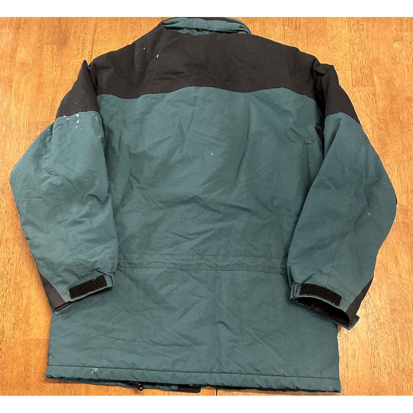 Vintage L.L. Bean Jacket Coat Men's Medium Green Full Zip Classic 90s Size US M / EU 48-50 / 2 - 2 Thumbnail