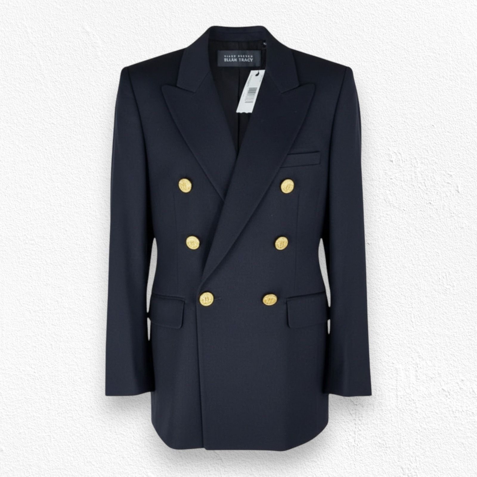 Ellen Tracy Vintage 80s Ellen Tracy Double Breasted Crest Blazer Size 6 Size M / US 6-8 / IT 42-44 - 1 Thumbnail