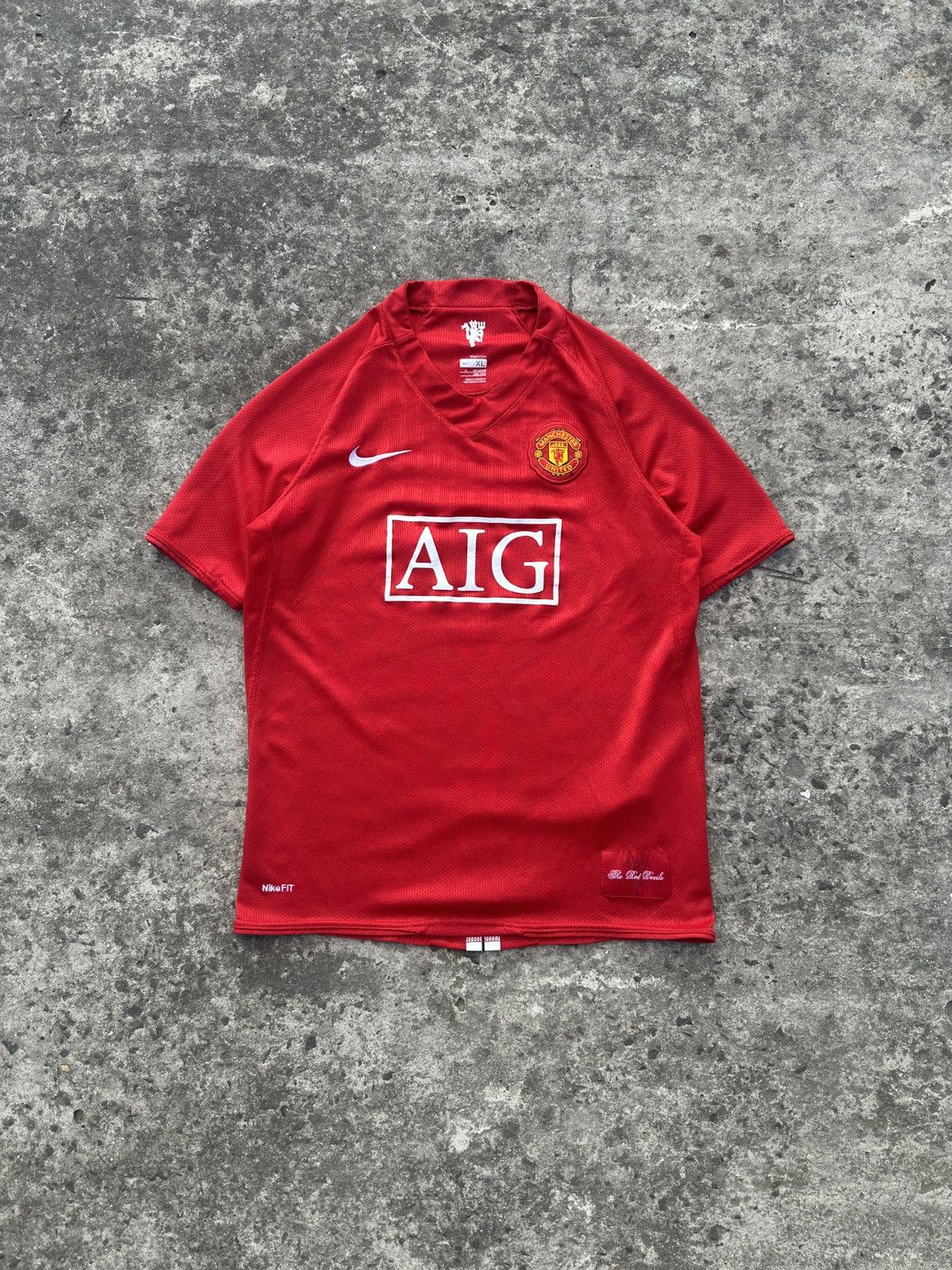 Nike Vintage Nike Manchester United Soccer Jersey Blokecore 07/08 Size US S / EU 44-46 / 1 - 1 Thumbnail