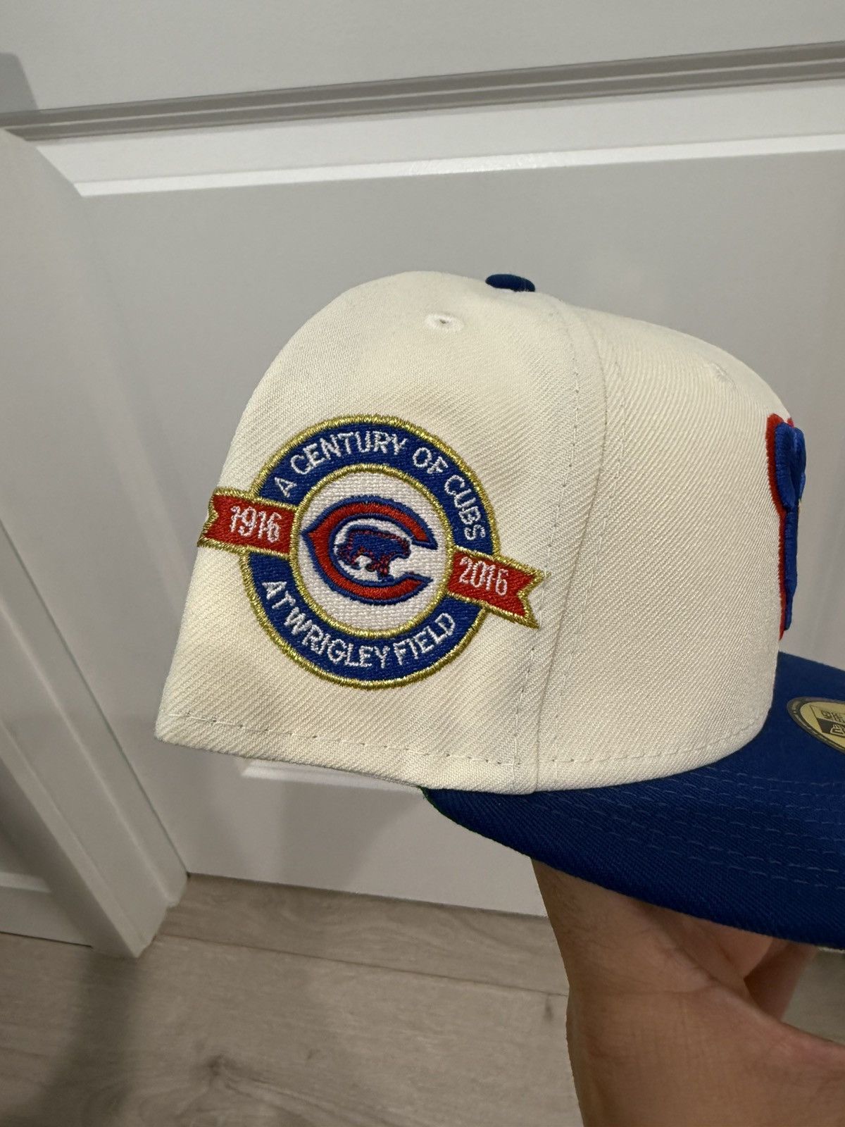 Hat Club Hat Club Chicago Cubs 100 Years Patch 5/8 Size ONE SIZE - 2 Thumbnail