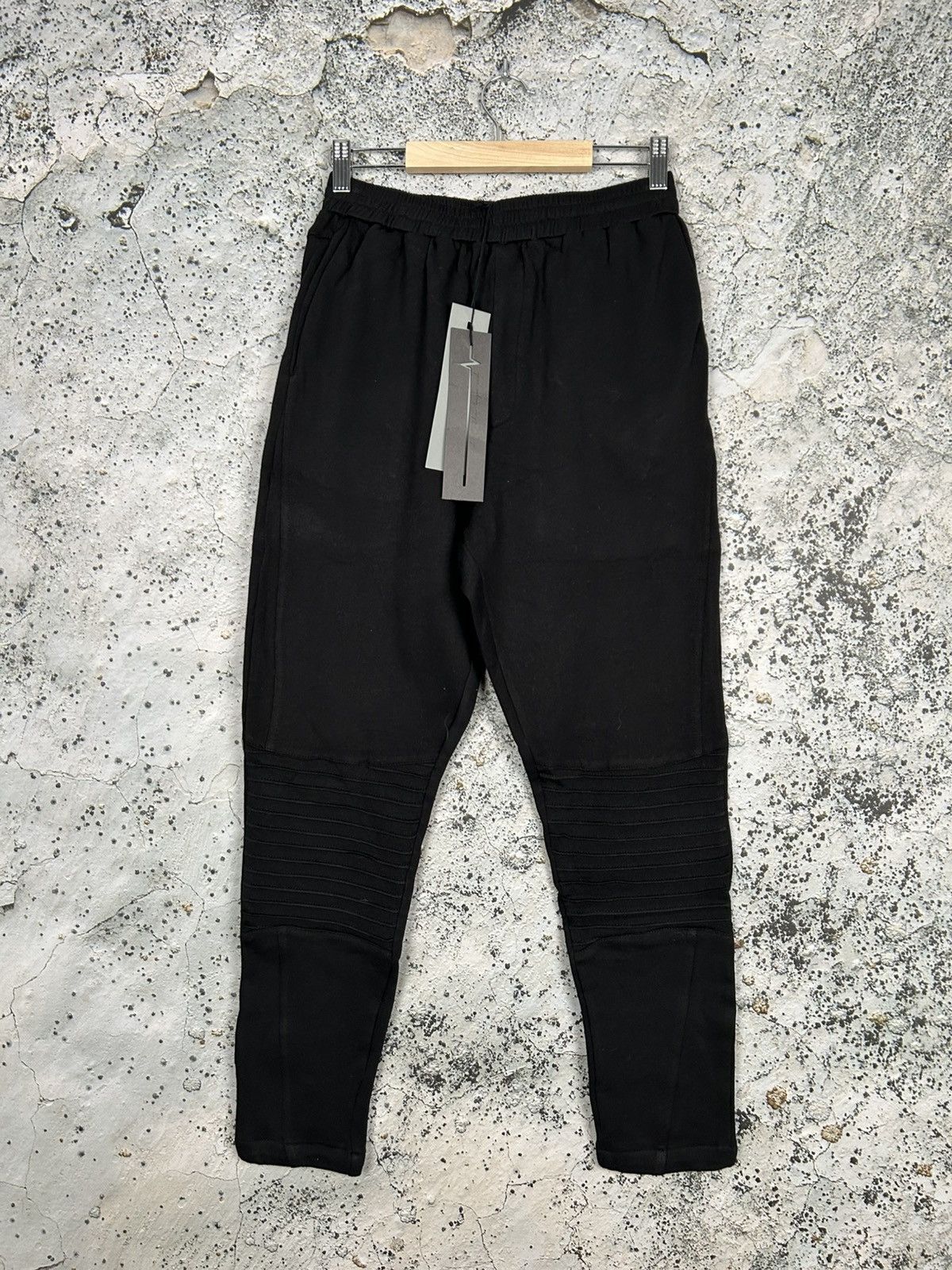 First Aid To The Injured Black Avantgarde Sweatpants Archive