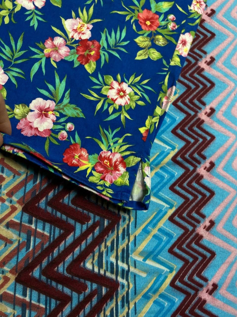 Lauren Ralph Lauren Vintage blue flowers print Pants Y2K Lauren Ralph Lauren Size 30" / US 8 / IT 44 - 6 Thumbnail