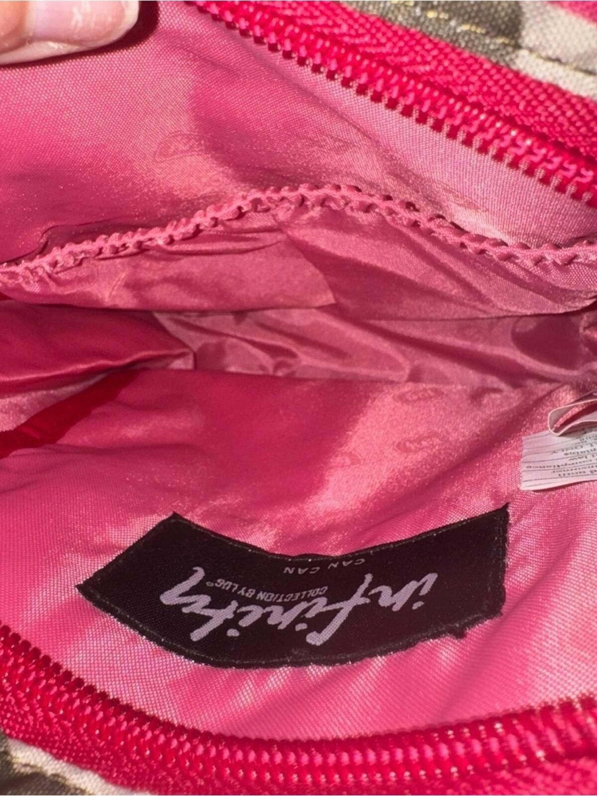 Lugz LUG Infinity Can Can Small Pink Camouflage Crossbody Size ONE SIZE - 4 Thumbnail